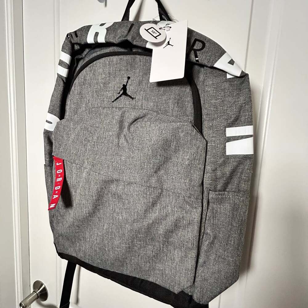 Jordan Air Patrol Backpack Carbon Heather Grey 9A0172-GEH